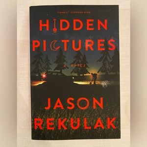 3/$15 - Hidden Pictures by Jason Rekulak (paperback book)